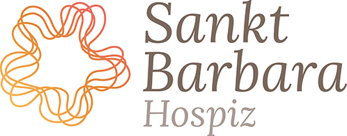 Das Bild zeigt das Logo des Barbara Hospizes.